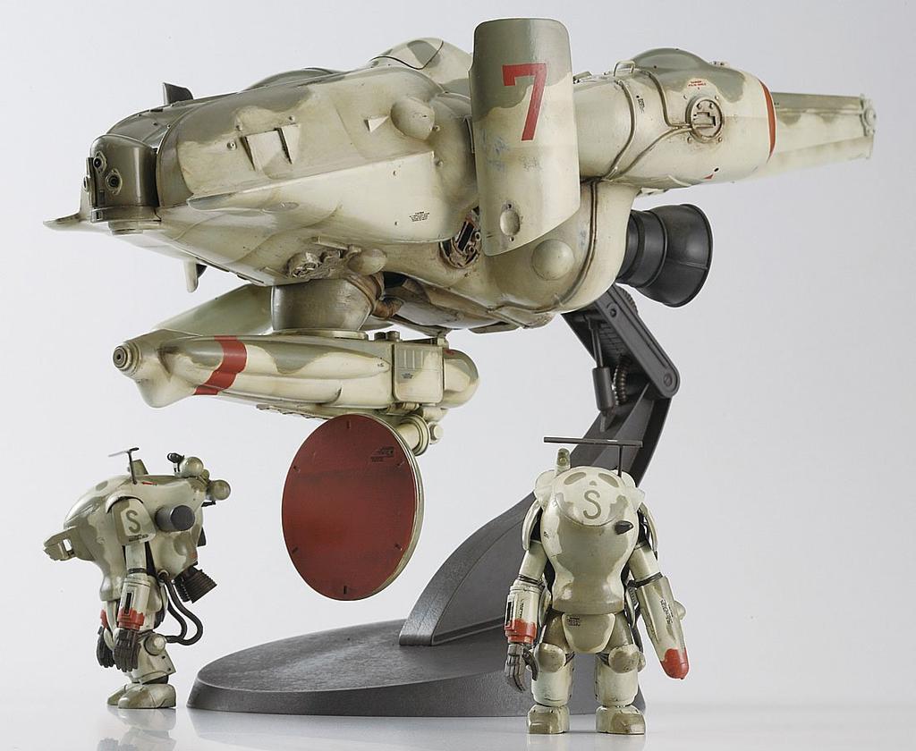 Hasegawa Maschinen Krieger Lunar Diver Stingray Scale Plastic Model Kit MK03 1/35