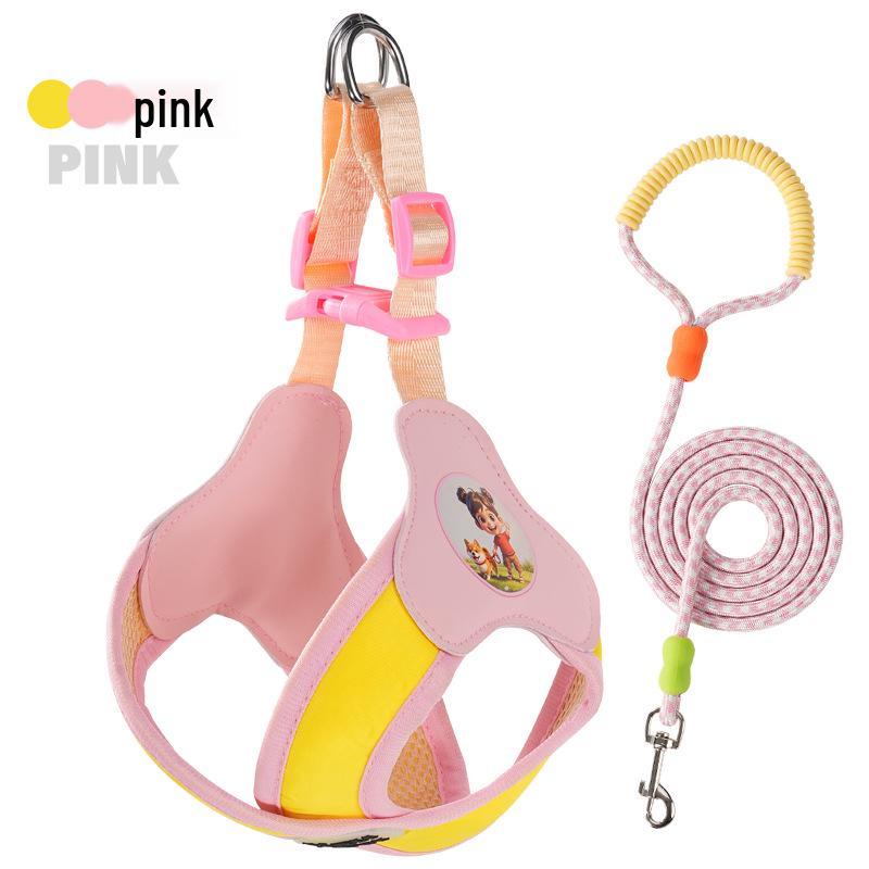Anti-Shock Nylon Dog Leash - Cross-border Style, Anti-lost Design for Small Dogs