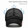 Men Women Summer Mesh Baseball Cap Fashion Outdoor Sports Sun Visor Hat Solid Breathable Cap Camping Quick-Dry Fishing Cap