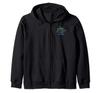 Disney Pixar Toy Story Alien Neon Line Art Front & Back Zip Hoodie