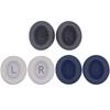 Headphone Protective Cover Protein Leather Headset Ear Cushion Replacement Headset Soft Ear Pads for Anker Q45 Soundcore Life
