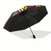Gundam Automatic Open/close Umbrella, Heavy-Duty Iron Frame, Folding Portable Design, Travel, Everyday Use 203