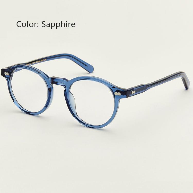 

Lemtosh Eyeglasses Frames Women Johnny Depp MILTZEN Optical Glasses Frame Men Luxury Brand Vintage Acetate Computer Goggles