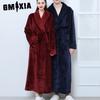 Nightgowns for Autumn and Winter, Thickened and Lengthened Bathrobes, Flannel Bathrobes for Ladies