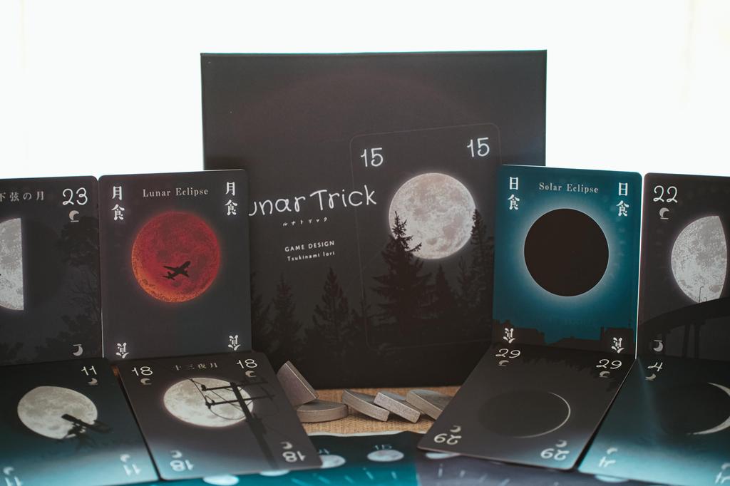 Lunar Trick Board Game Lunar Trick Trick Taking Shinka GAMES