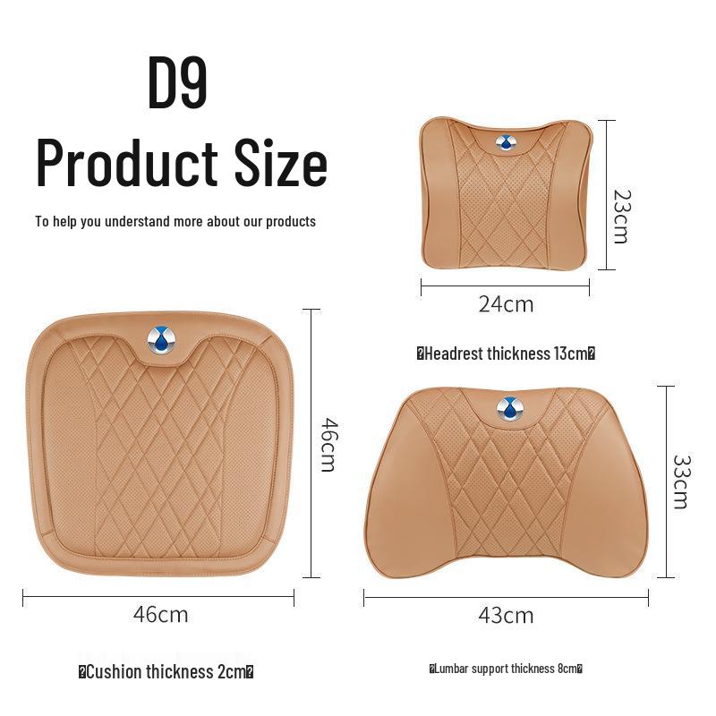 Denza D9 Car Headrest, N7 Seat Cushion, N8 Neck Pillow & Lumbar Support Accessories
