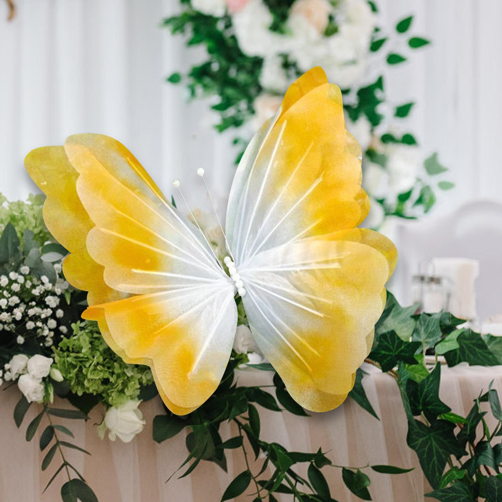 

Велика штучна метелик Декорація Фотографічні реквізити Милий Смішний Портативний DIY Прикраса для Весілля Свята Дня Народження В приміщенні