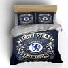 Chelsea Football Club Povlečení Sada Povlečení Potah na peřinu Sada potahů na peřinu Povlaky na polštáře Domácí dekorace (1 * Povlak na peřinu 2 * Povlaky na polštář, bez náplně do peřiny)