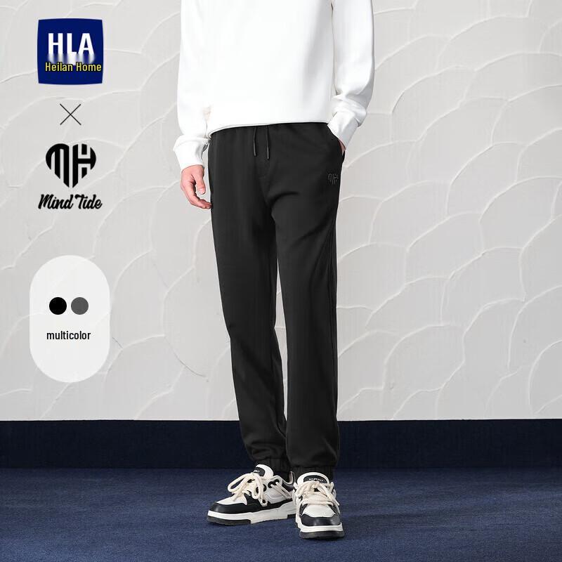 

Мужские вышитые спортивные штаны серии HLA Yi Xin Ji Wei L