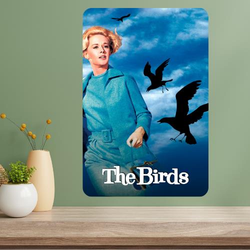 The Birds Classic Movie Metal Poster Sign 20x30cm（7.8x11.8inch）
