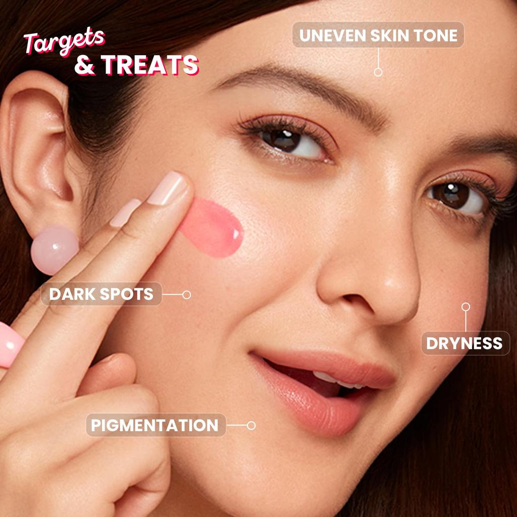 DOT & KEY 10% Niacinamide Strawberry Face Serum 20ml | Hydrates, Smooths & Reduces Dark Spots