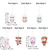 Electroplated Xmas Penguin Reindeer Pendant Christmas Animal Ornaments  Christmas Tree Decoration