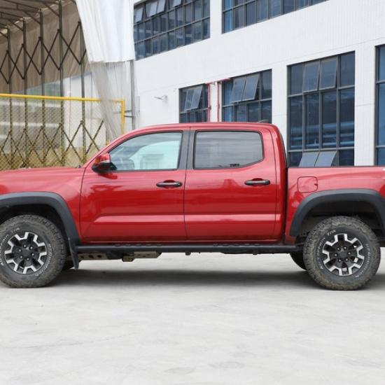 ABS Carbon fiber Exterior Side Door Handle Cover Trim For Toyota Tacoma 2015-22