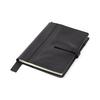 Lightex Notebook Cover A5 Size Compatible with Hobonichi Compatible with Cousin Genuine Cow Leather Bicolor Notebook Cover CV-Monoleather Black