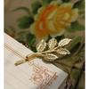 Fashion Jewelry Vintage Hair Clip Silver Color Gold Color Punk Leaves Comb Hairpins Women Girls Party Accessories Alloy Clip Hai