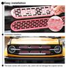 Pink Front Grille erts Mesh Net Grill Trim Cover For Ford Bronco -2025 US