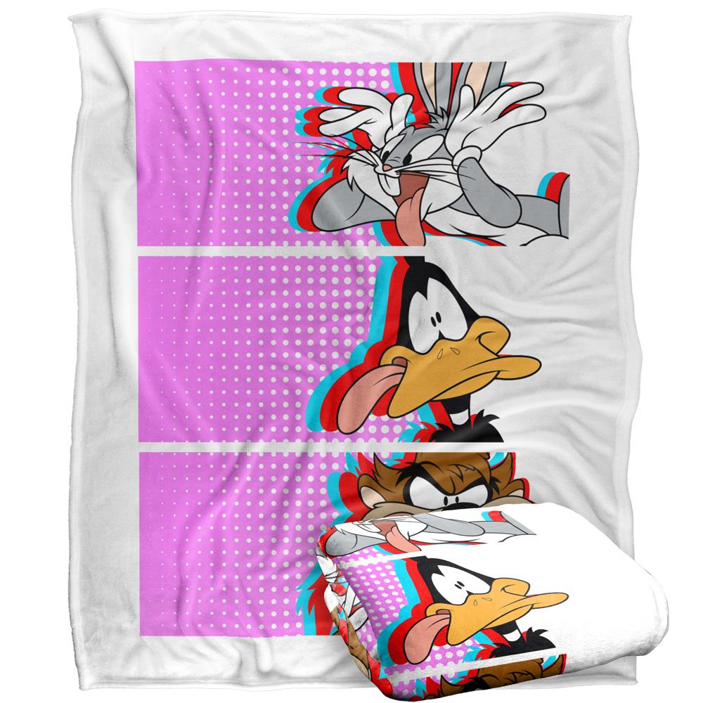 Looney Tunes Character Slices Blanket