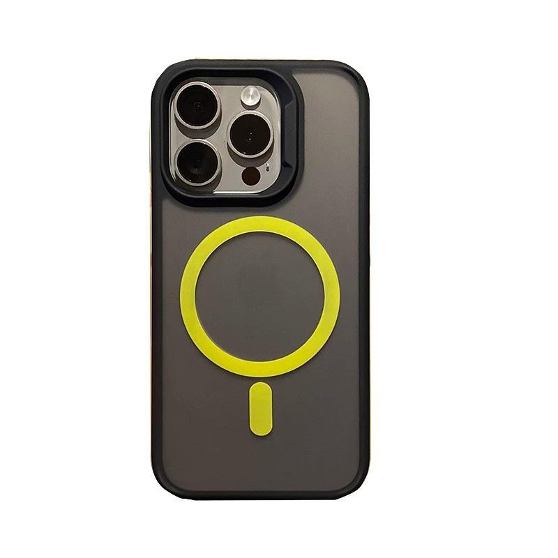 iPhone 16 Pro Max Dual-Color Magnetic MagSafe Frosted Case