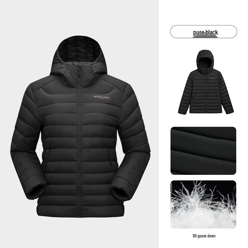 Norland Women's Lightweight Hooded Down Jacket