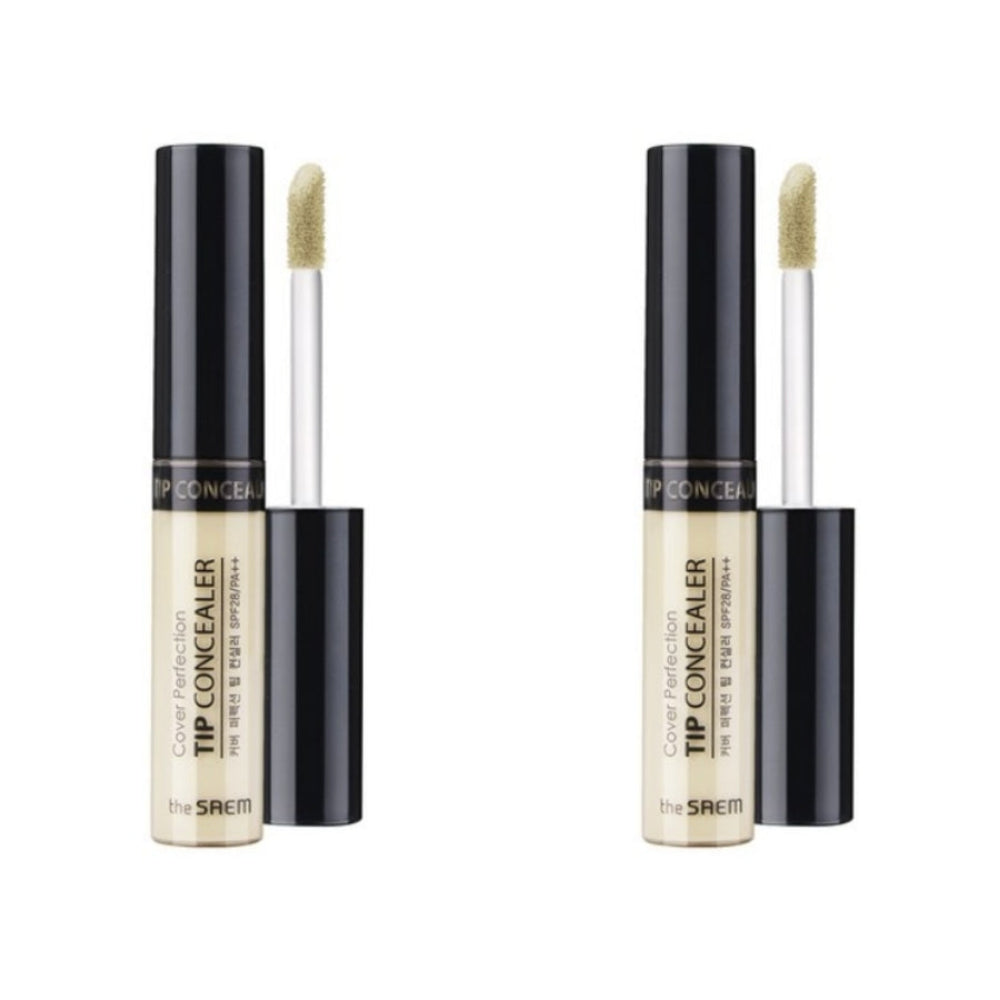 THE SAEM Cover Perfection Tip Concealer 6.5g*1Pc/2Pcs
