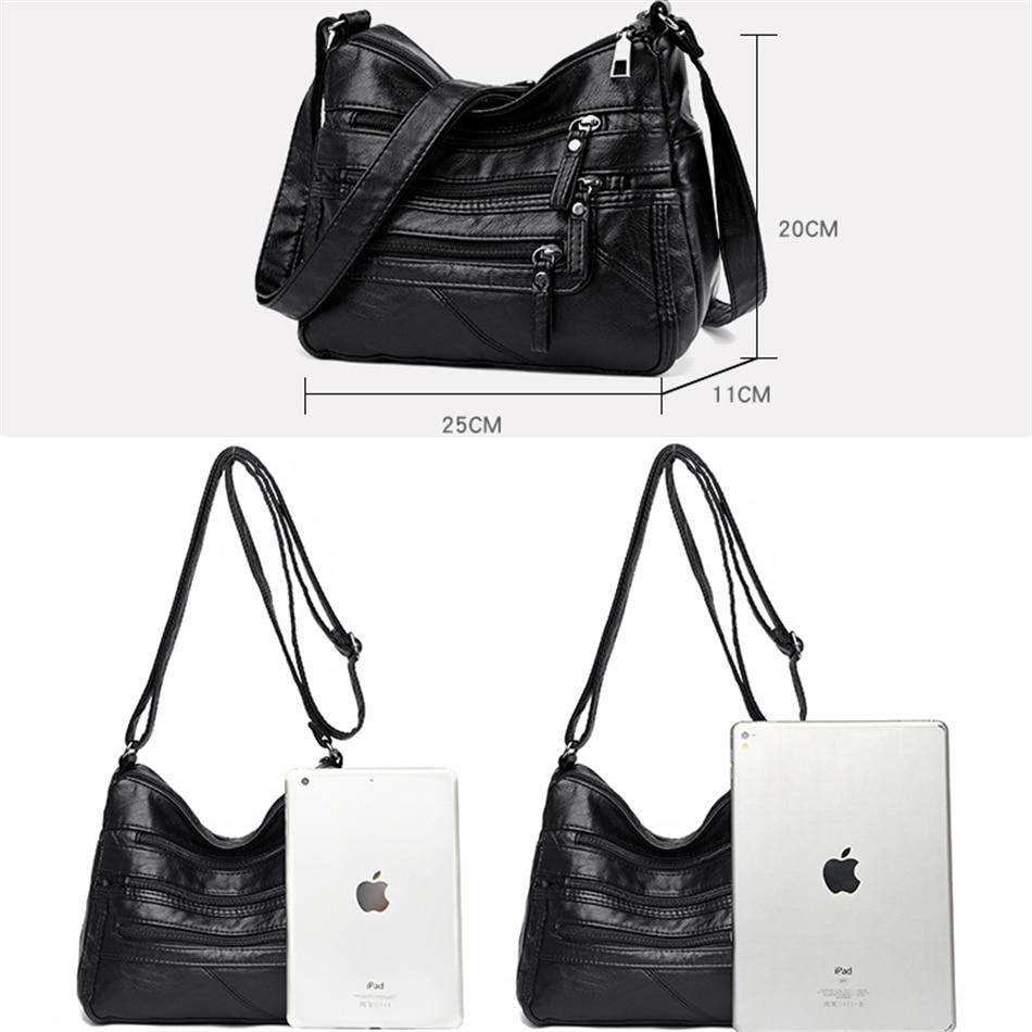 2021 Women Shoulder Bag Leather Luxury Handbags Women's Bags Designer Shoulder Crossbody Bag Female Fashion Female for Ladies