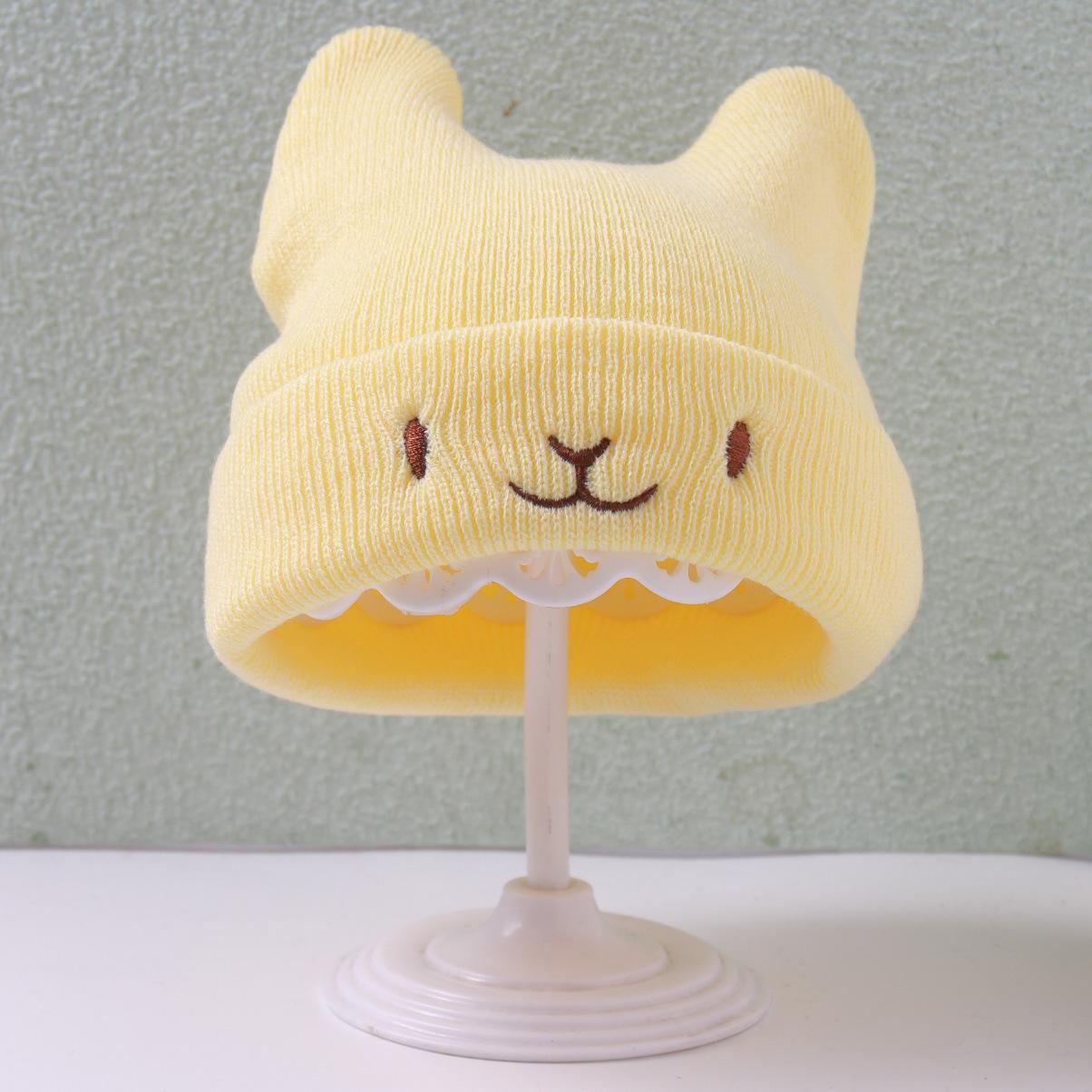 

Новое поступление Рождественская шапка с длинным хвостом, связанная крючком вручную, для вечеринки в честь Хэллоуина, двухрядная вязаная шапка с длинным хвостом 45-50cm