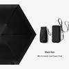 Compact UV Protective Mini Umbrella with Black Coating