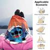 1pc, Stitch Blanket, Home Decor, Couch Cover, Outdoor Blanket, Gift for Friends, Blankets, Suitable for Bedroom, Living Room, Travel, Camping, Car, Be