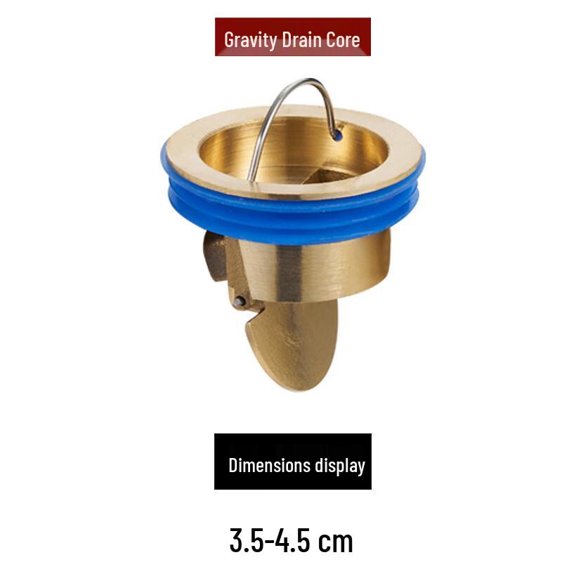 Xuan Yong Copper Magnetic Levitation Bathroom Floor Drain Core, 2-Pack