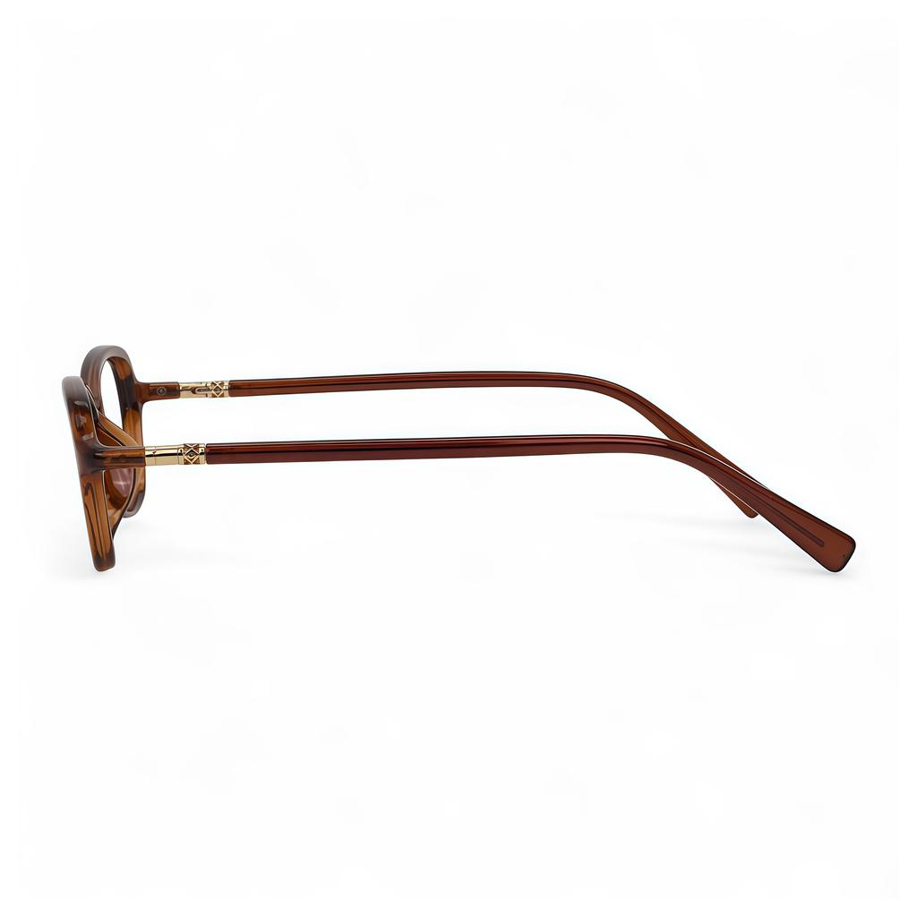 Adije Ziah (Brown) La1050 Horn-Rimmed Eyeglass Frames