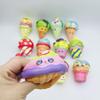 Cute Squeeze Toys Soft Decompression Gadget Quiet Toy Ice Cream Squeeze Toy Stress Relaxation
