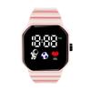 C3-12 Astronaut Led Electronic Watch Square Digital Sports Student Button Electronic Watch