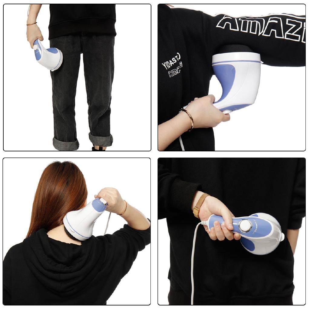28W Full Body Massager Slimming Neck Shoulder Arm Back Leg Foot Four Massage Heads Massage Electric Massager