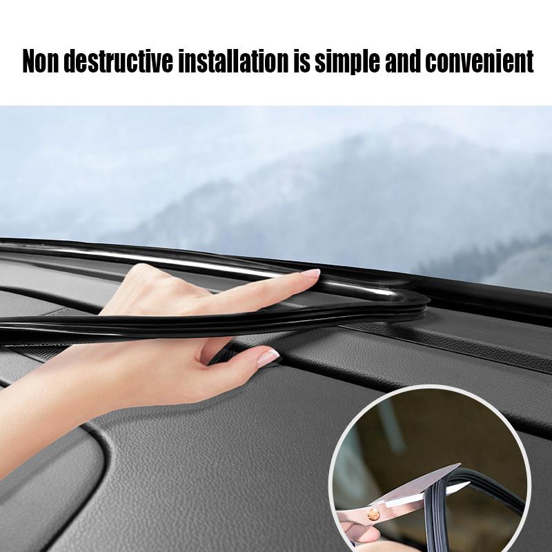 Car center console dashboard sealing strip noise reduction and sound ulation For Toyota Sienna XL40 2024 2025
