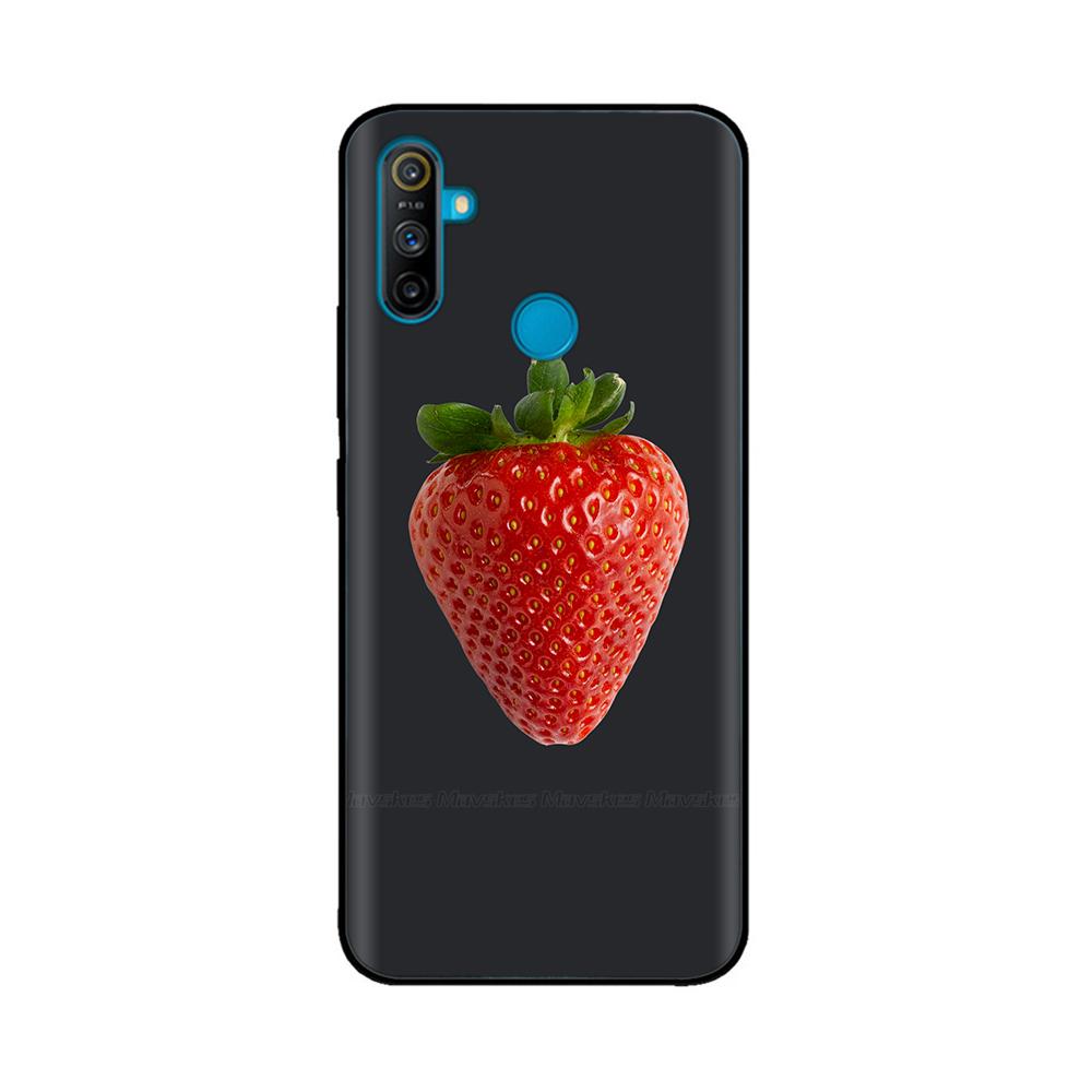 Etui do Realme C3 Miękkie Czarne Silikonowe TPU Wzór Tylna Klapka Do OPPO Realme C3 RMX2020 C 3 RealmeC3 Malowane Etui na Telefon Fundas