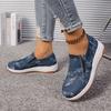 Women's Autumn New Casual Yunda Shoes Women's Platform Muffin Leather One Step Casual Single Shoes