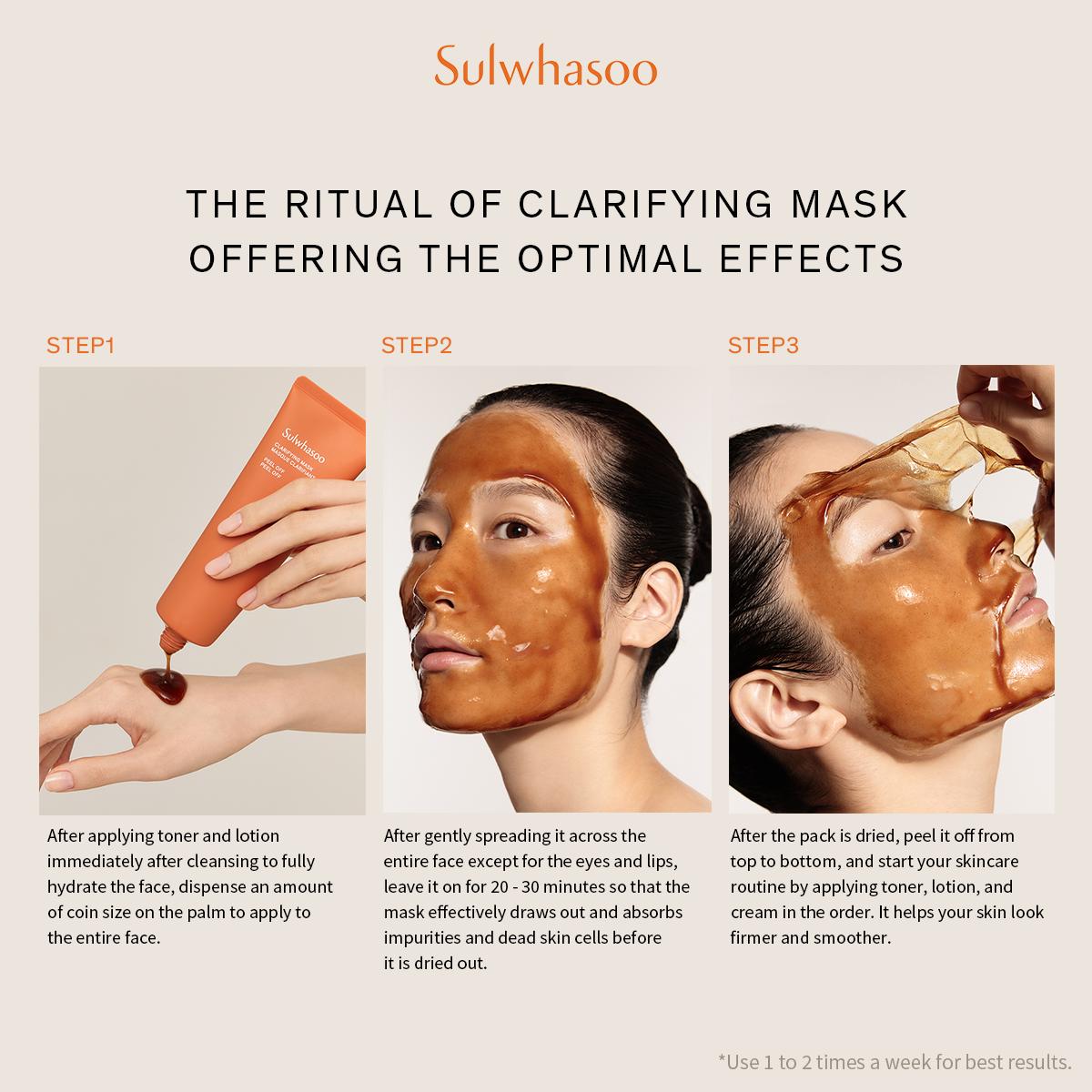 

Sulwhasoo Clarifying Mask Peel Off 120ml +RANDOM GIFT