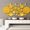 3D Acrylic Mirror Wall Sticker for Bedroom & Living Room Decor
