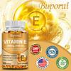 Buporai Vitamin E Capsules, Beneficial for Skin Health and Support Skin Hydration, 120 Capsules.
