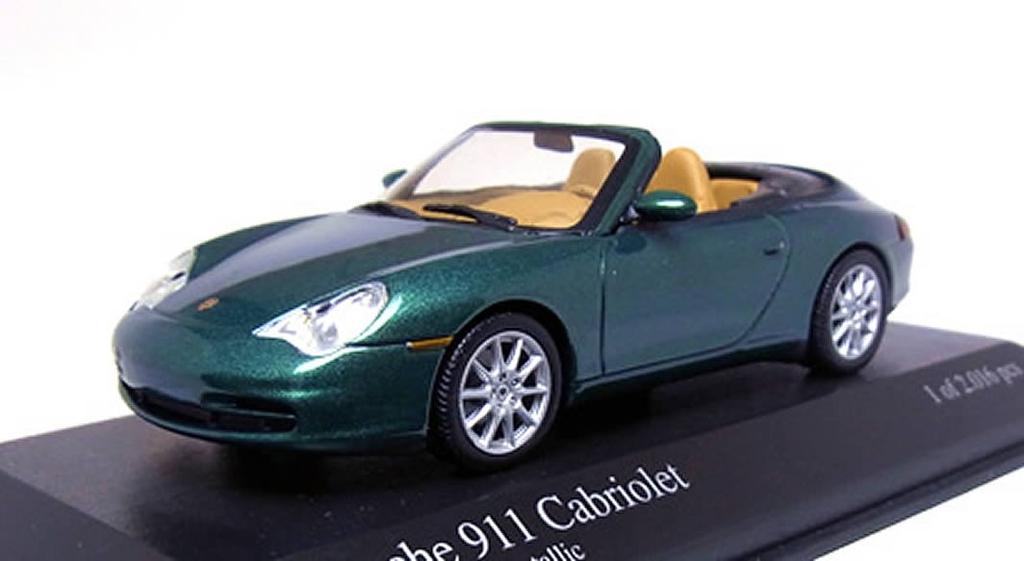 1/43 Porsche 911 Cabriolet (2001)/ GREEN.M