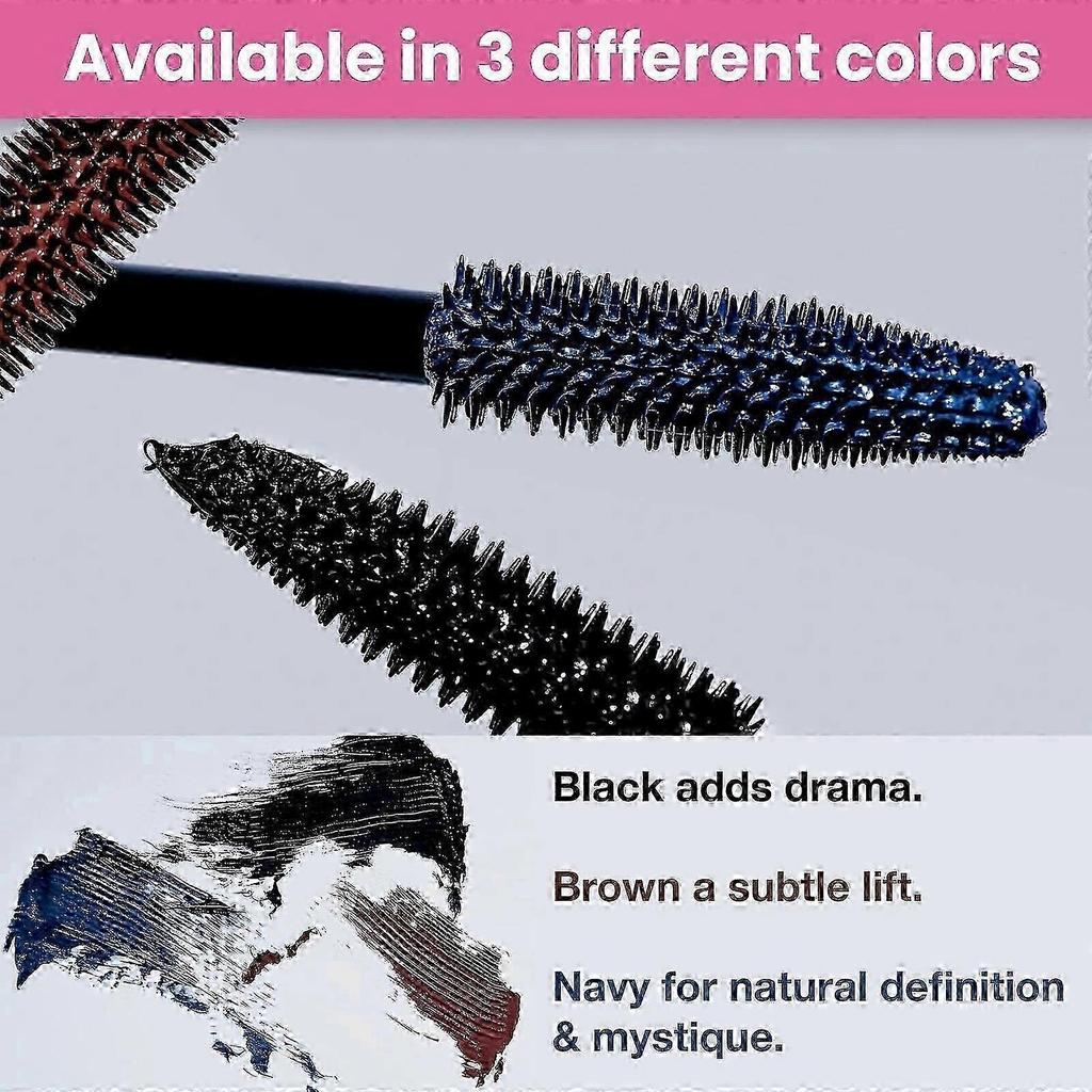 PrimeLash Mascara für ältere Frauen, volumengebend, unglaubliche Länge (Schwarz)