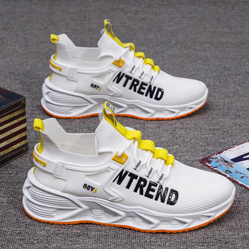 Fashion Mesh Breathable Men Casual Shoes Fashion Low-top Men's Sneaker Daily Sport Shoes Trendy Man Shoes Student Running Shoes Male New