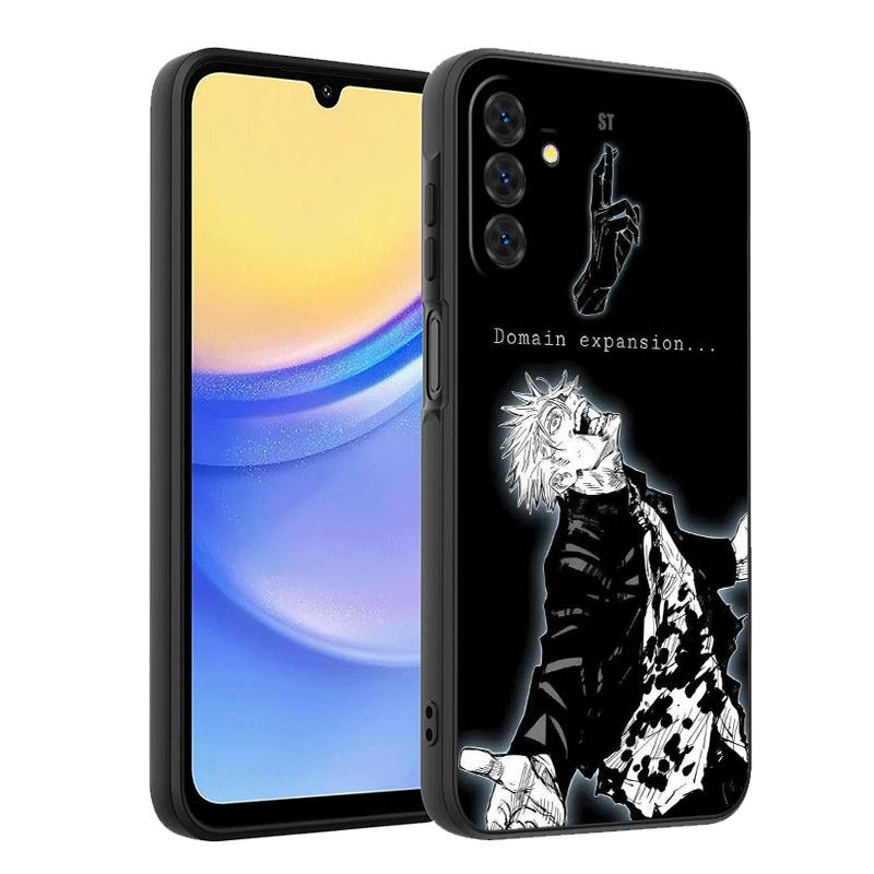 JUJUSU Anime Character Art Soft Phone Case for Samsung A17 A37 A57 A16 A26 A36 A56 A15 A25 A35 A55 A14 A24 A34 A54 A13 A23 A33 A