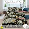 Luxury Us Dollar Banknotes 3D Print Bedding Cover Pillowcase Franklin Portrait Style Quilt Cover Home Textiles Duvet Cover Sets