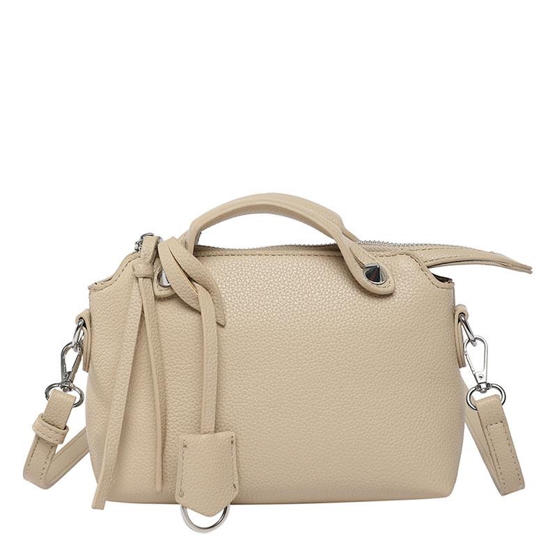 

Solid Color Boston Tote Handbag Women Single Shoulder Crossbody Bag Fashion хаки