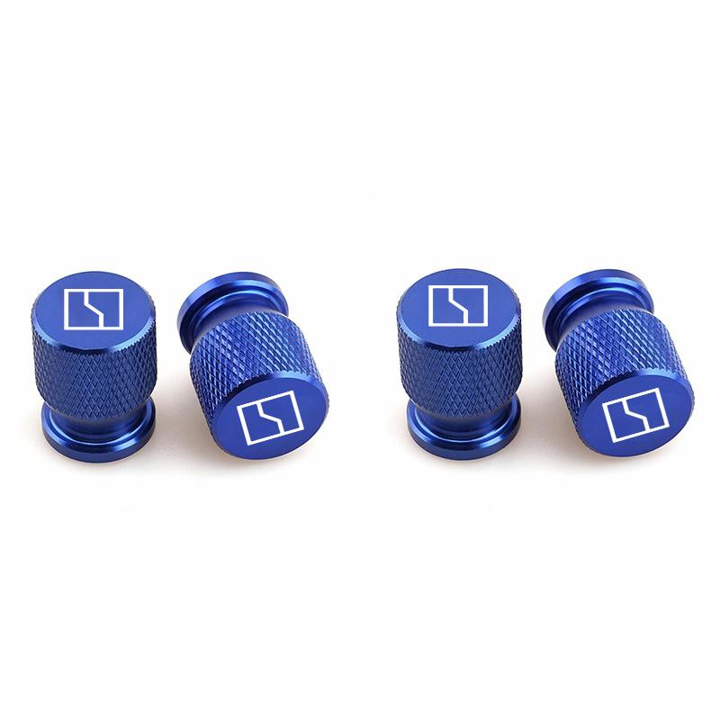 For ZEEKR 001 X 2021 2026 2025 009 007 7X 2024 Auto Emblem Accessory Car Wheel Tire Valve Caps Tyre Stem Covers Dust-proof Style