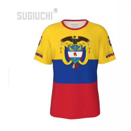 Fashion Women's T-Shirt Chilean Flag Comoros Cote Diva Flag Pattern 3D Printing Comfortable Sports Men's Short Sleeves