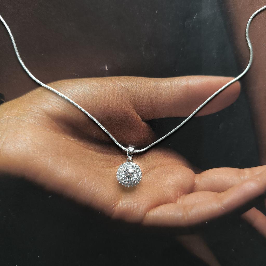 Серебряная подвеска с фианитами (2207535)