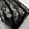 White Lace Table Runner French Runner, Black & Vintage for Coffee Retro European Style Table, Shoe Cabinet, Dining Long Rectangular Decorative