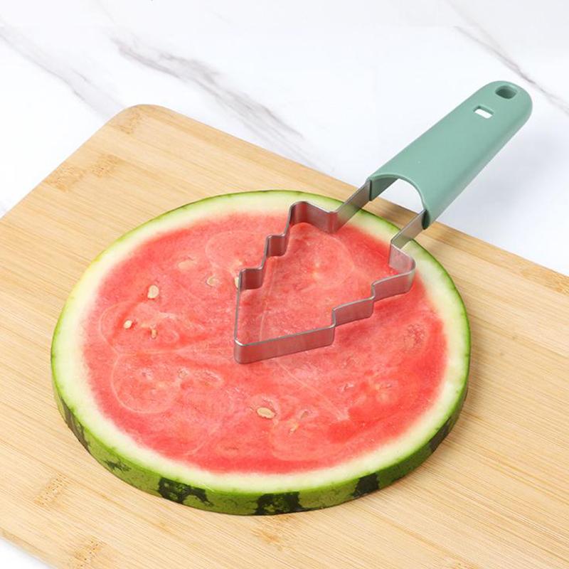 Watermelon Cutter, 3-In-1 Melon Slicer Cutter Tool, Stainless Steel Watermelon Fork Slicer Cutter, Watermelon Knife For Home